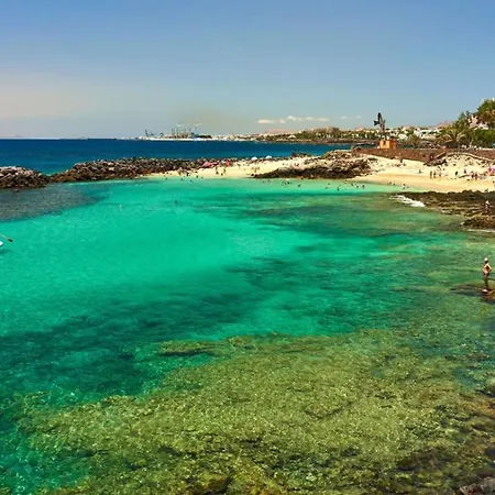 Apartment Calypso, Completo Con Vistas Al Mar Y A La Piscina En Costa Teguise